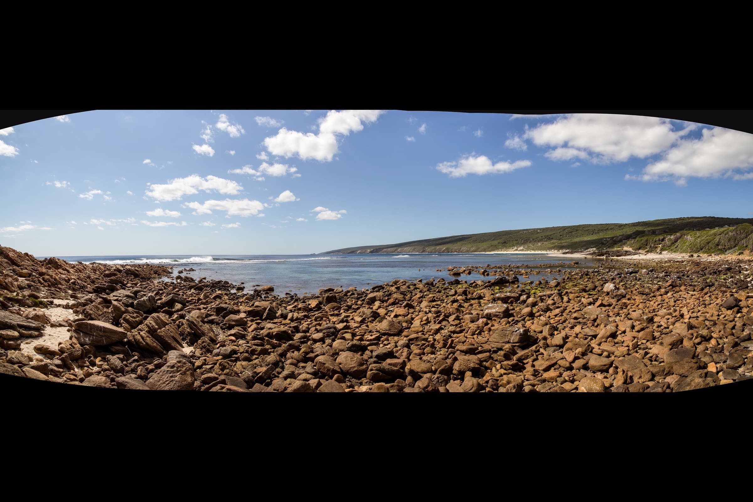 Yallingup Beach panorama, Western Australia