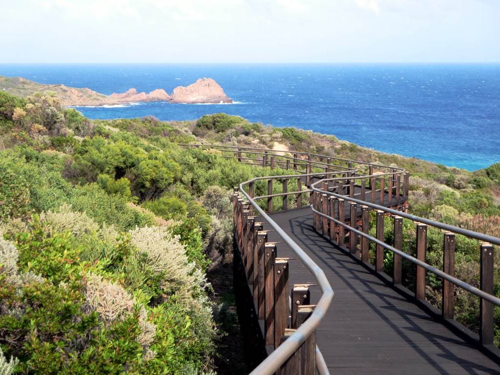 The Cape to Cape Track near Sugarloaf Rock