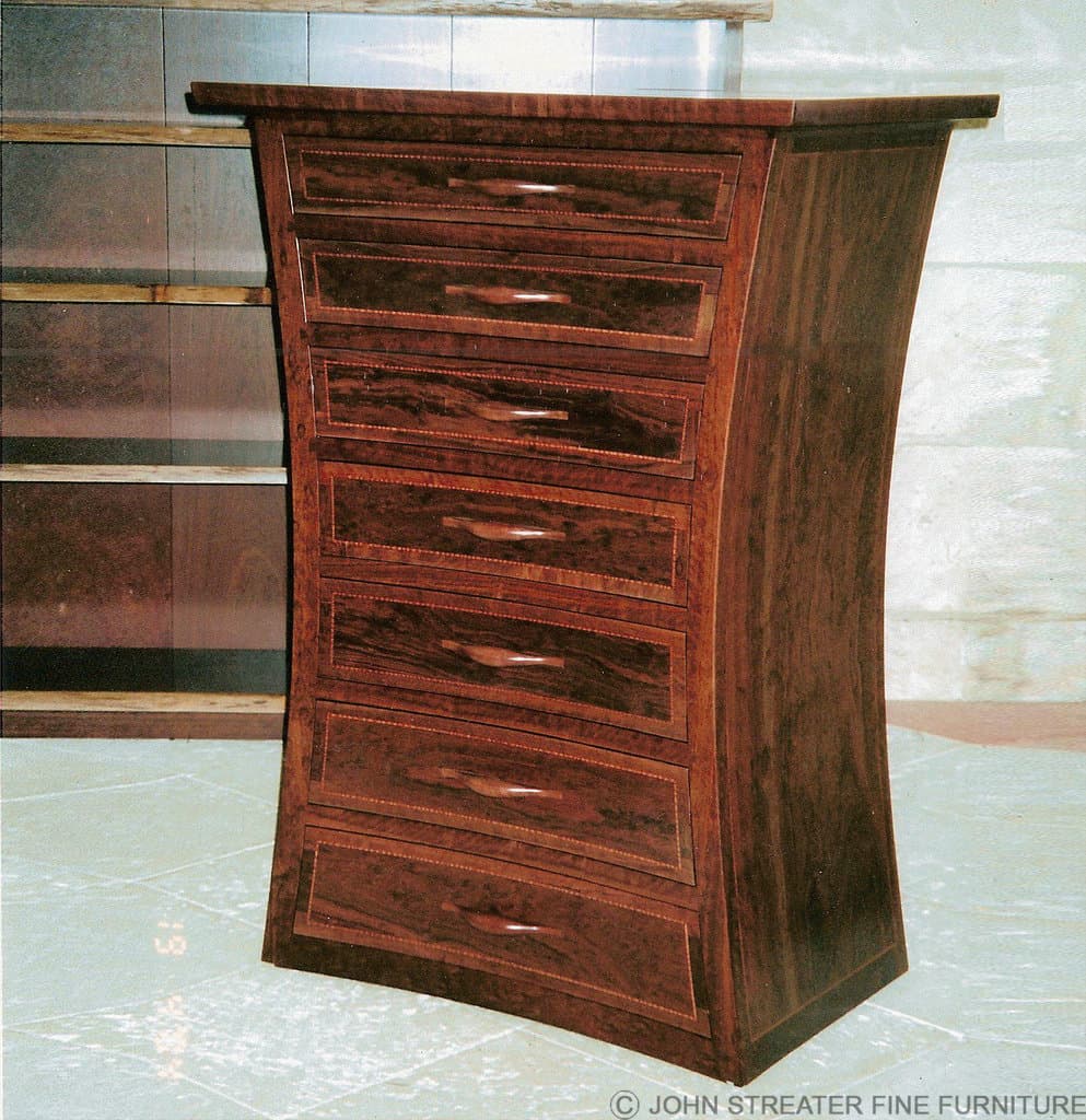 Tall Jarrah Chest